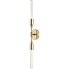 Mitzi - Tara Double Wall Sconce - H116102-AGB | Montreal Lighting & Hardware
