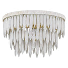 Mitzi - Tiffany Semi Flush Mount - H805501-AGB/TCR | Montreal Lighting & Hardware