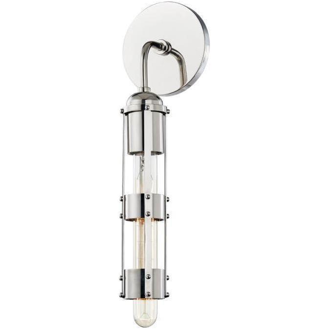 Mitzi - Violet Tube Wall Sconce - H272101-PN | Montreal Lighting & Hardware