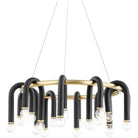 Mitzi - Whit Chandelier - H382820-AGB/BK | Montreal Lighting & Hardware
