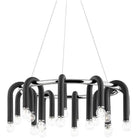 Mitzi - Whit Chandelier - H382820-PN/BK | Montreal Lighting & Hardware
