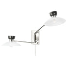 Mitzi - Whitley Wall Sconce Plug In - HL481202-PN | Montreal Lighting & Hardware