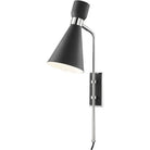 Mitzi - Willa Wall Sconce With Plug - HL295101-PN/BK | Montreal Lighting & Hardware