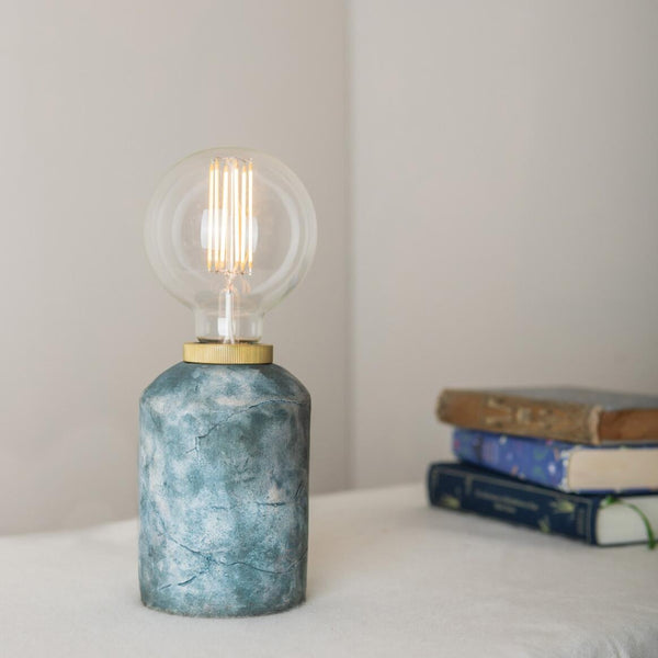 Bixa Table Lamp - Blue Earth