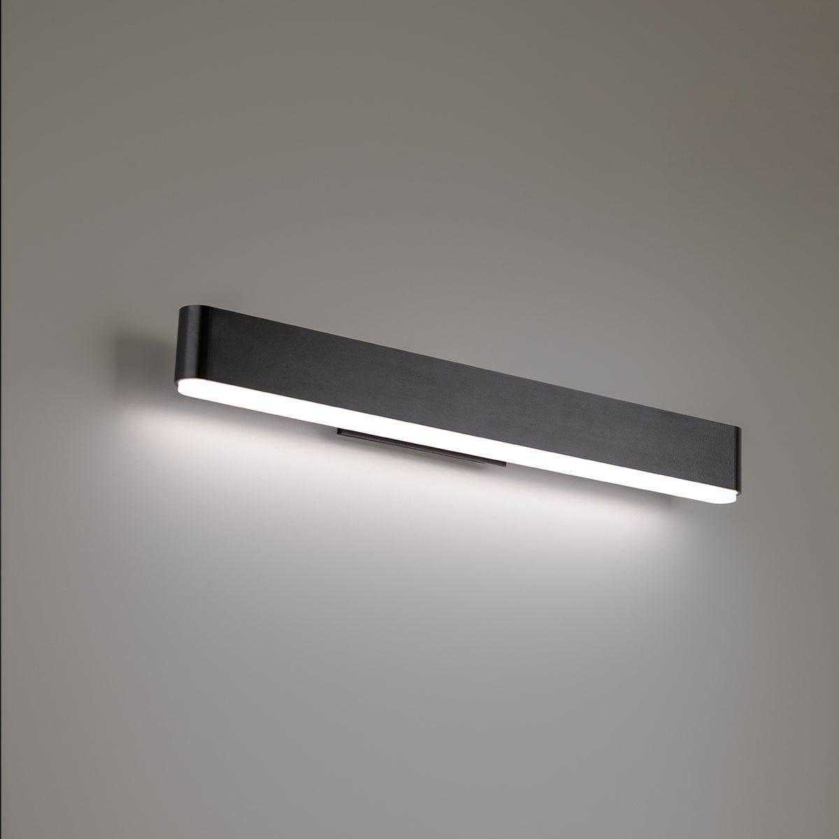 Modern Forms - 0 To 60 LED Bathroom Vanity - WS-56124-27-BK | Montreal Lighting & Hardware