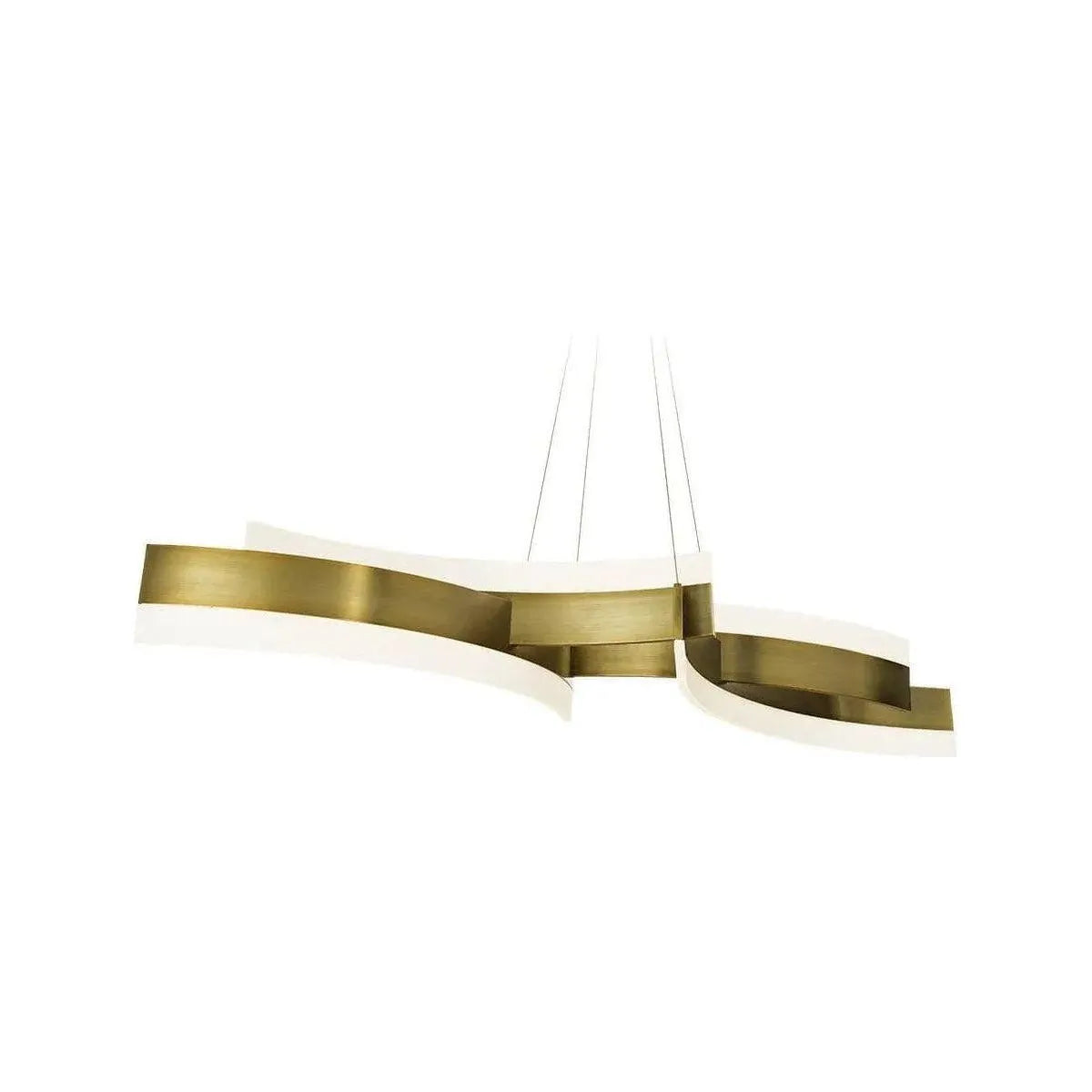 Modern Forms - Arcs LED Linear Pendant - PD-31058-AB | Montreal Lighting & Hardware