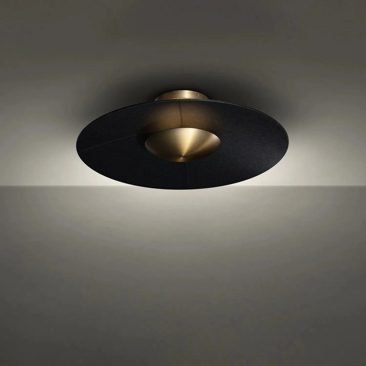 Modern Forms - Brody LED Flush Mount - FM-88422-BK/AB | Montreal Lighting & Hardware
