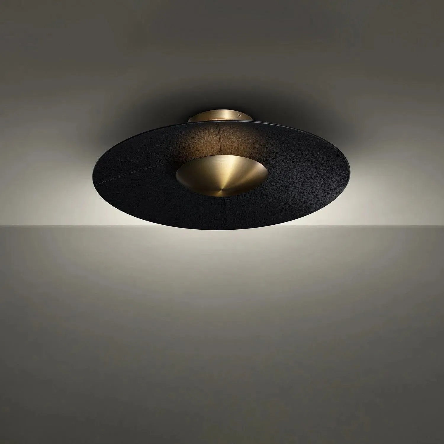 Modern Forms - Brody LED Flush Mount - FM-88422-BK/AB | Montreal Lighting & Hardware