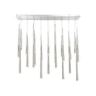 Modern Forms - Cascade LED Crystal Linear Pendant, 23-Light - PD-41723L-PN | Montreal Lighting & Hardware