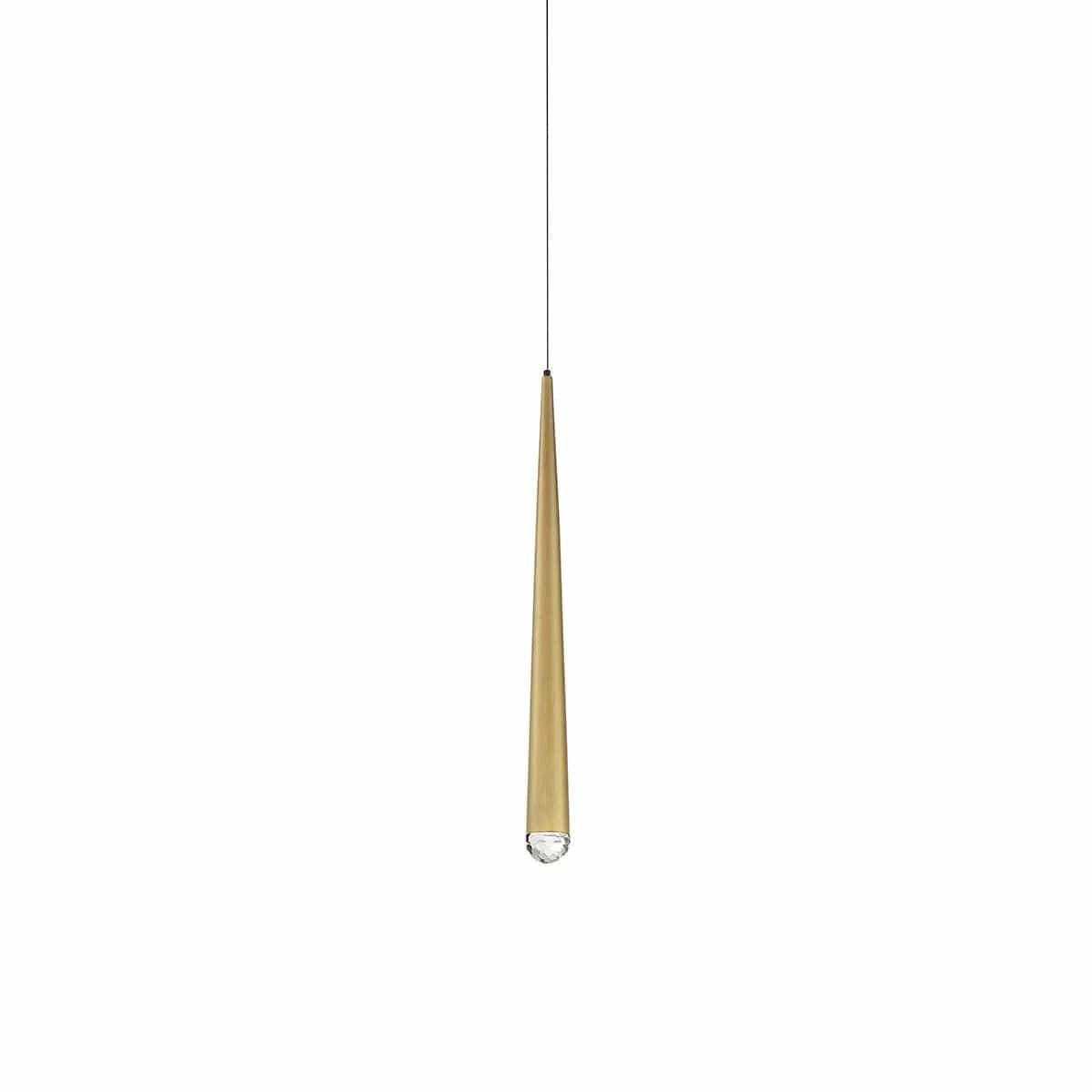Modern Forms - Cascade LED Crystal Pendant - PD-41719-AB | Montreal Lighting & Hardware
