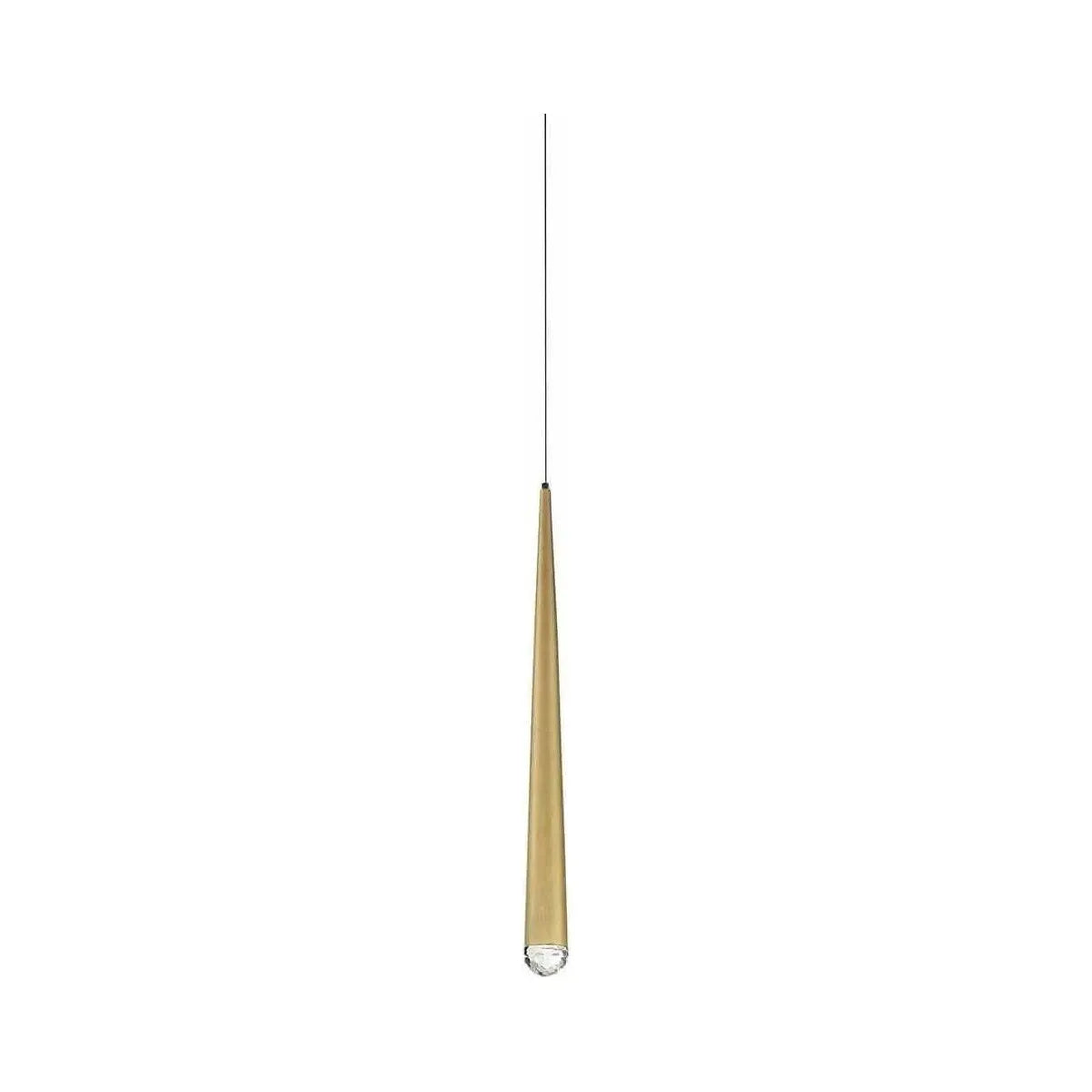 Modern Forms - Cascade LED Crystal Pendant - PD-41719-AB | Montreal Lighting & Hardware