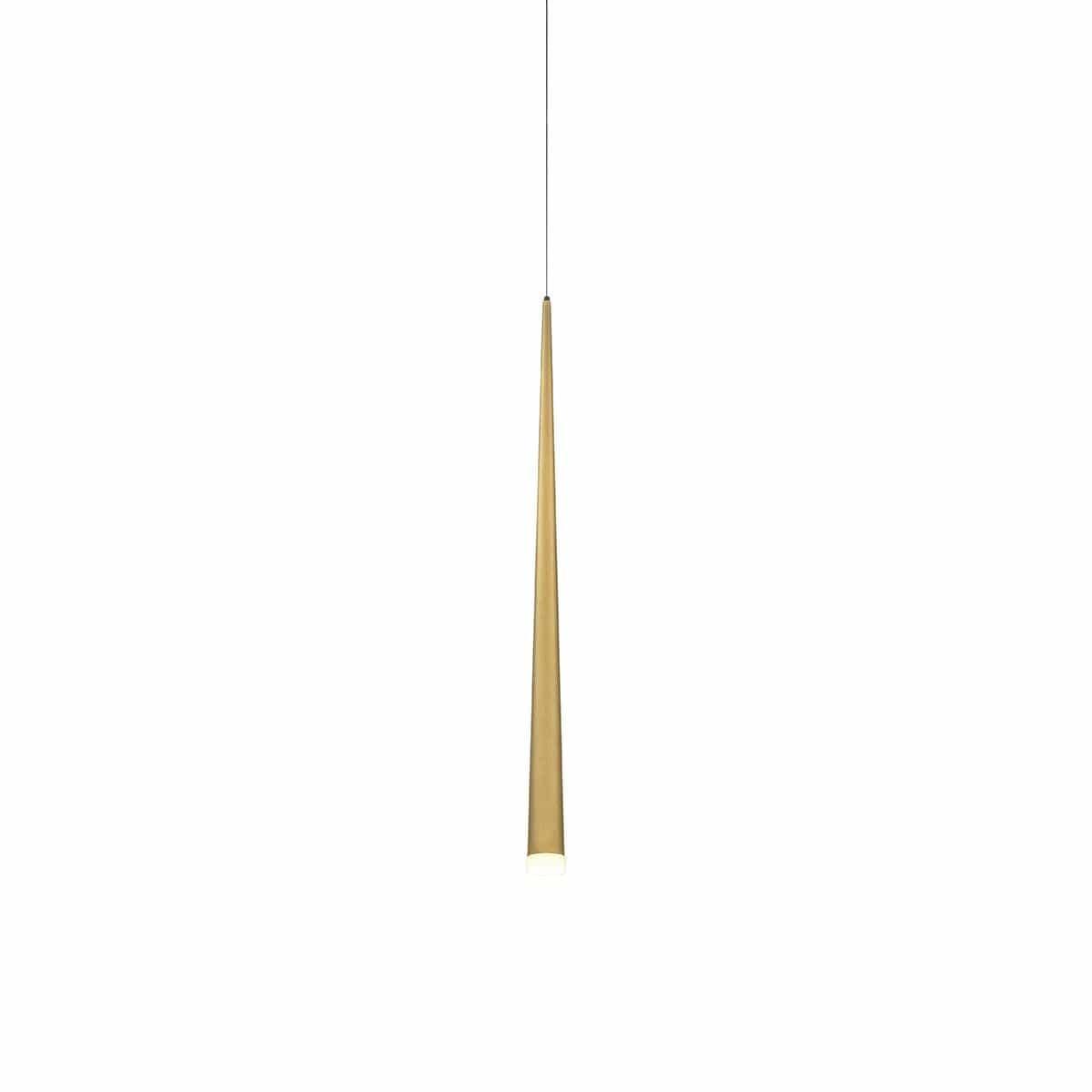 Modern Forms - Cascade LED Crystal Pendant - PD-41728-AB | Montreal Lighting & Hardware
