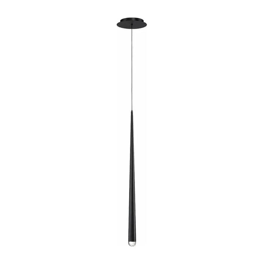 Modern Forms - Cascade LED Crystal Pendant - PD-41728-BK | Montreal Lighting & Hardware