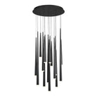 Modern Forms - Cascade LED Multi-Light Pendant, 15-Light - PD-41815R-BK | Montreal Lighting & Hardware