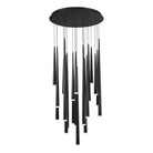 Modern Forms - Cascade LED Multi-Light Pendant, 21-Light - PD-41821R-BK | Montreal Lighting & Hardware