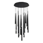 Modern Forms - Cascade LED Multi-Light Pendant, 21-Light - PD-41821R-BK | Montreal Lighting & Hardware
