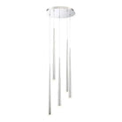 Modern Forms - Cascade LED Multi-Light Pendant, 5-Light - PD-41805R-PN | Montreal Lighting & Hardware