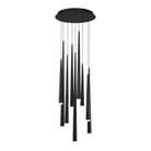 Modern Forms - Cascade LED Multi-Light Pendant, 9-Light - PD-41809R-BK | Montreal Lighting & Hardware