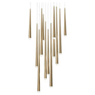 Modern Forms - Cascade LED Multi Light Pendant - PD-41713S-AB | Montreal Lighting & Hardware