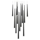 Modern Forms - Cascade LED Multi Light Pendant - PD-41813S-BK | Montreal Lighting & Hardware