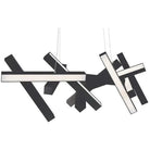 Modern Forms - Chaos LED Linear Pendant - PD-64848-BK | Montreal Lighting & Hardware