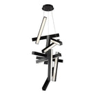 Modern Forms - Chaos LED Vertical Chandelier - PD-64849-BK | Montreal Lighting & Hardware