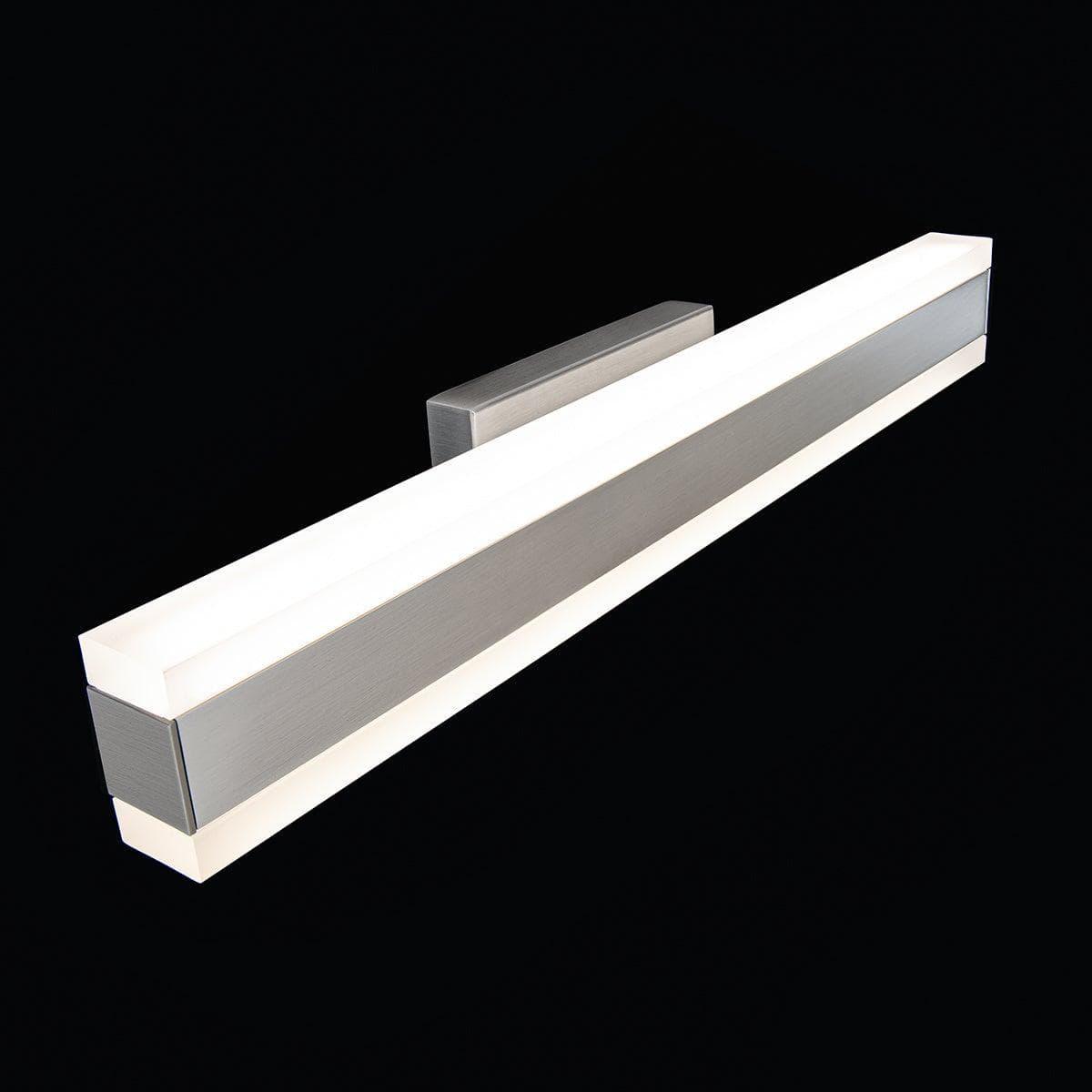 Modern Forms - Cinch LED Bathroom Vanity - WS-34119-27-BN | Montreal Lighting & Hardware