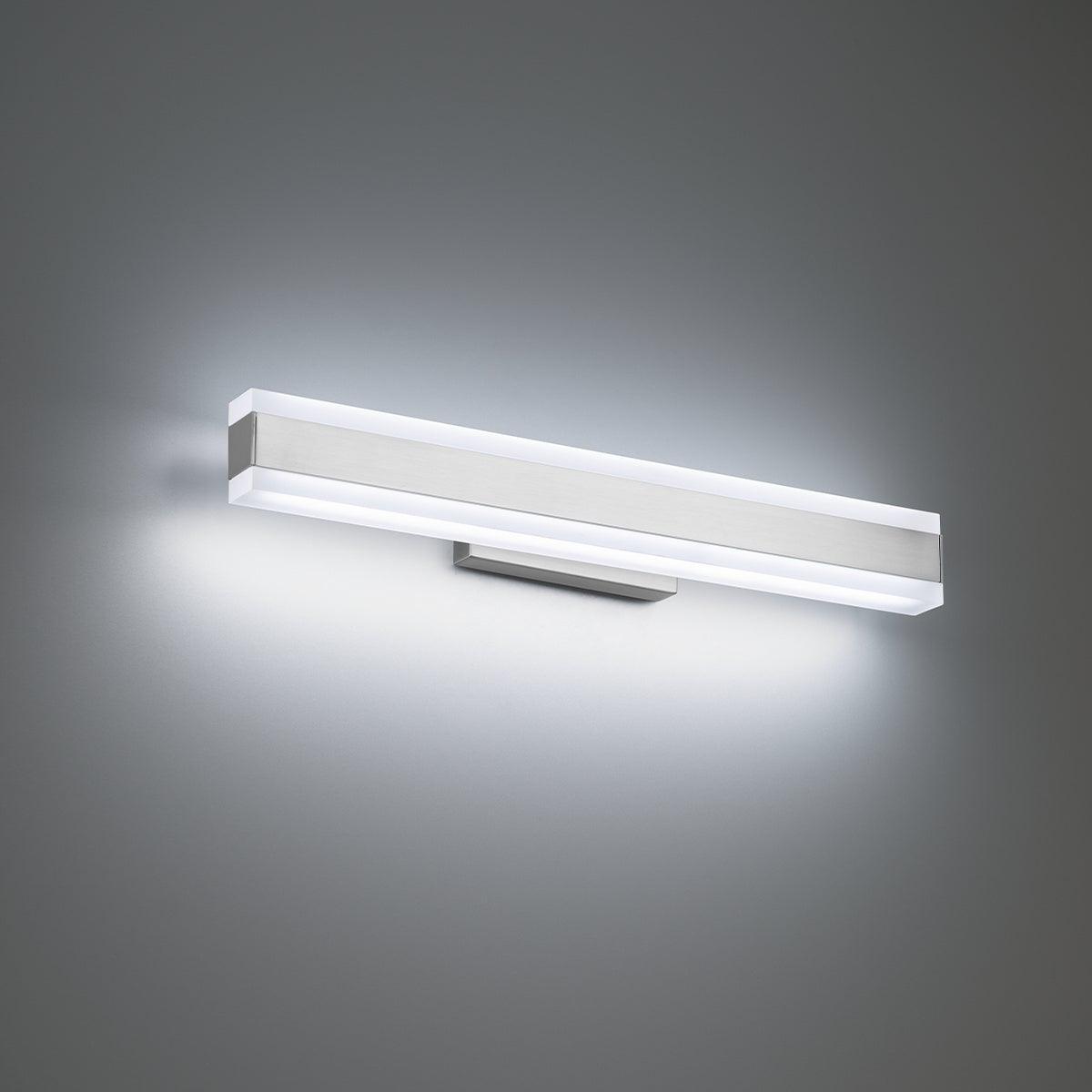 Modern Forms - Cinch LED Bathroom Vanity - WS-34119-30-BN | Montreal Lighting & Hardware
