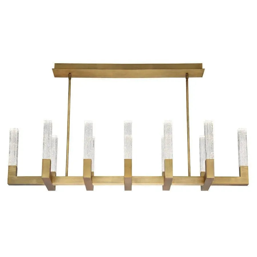 Modern Forms - Cinema LED Linear Pendant - PD-30854-AB | Montreal Lighting & Hardware