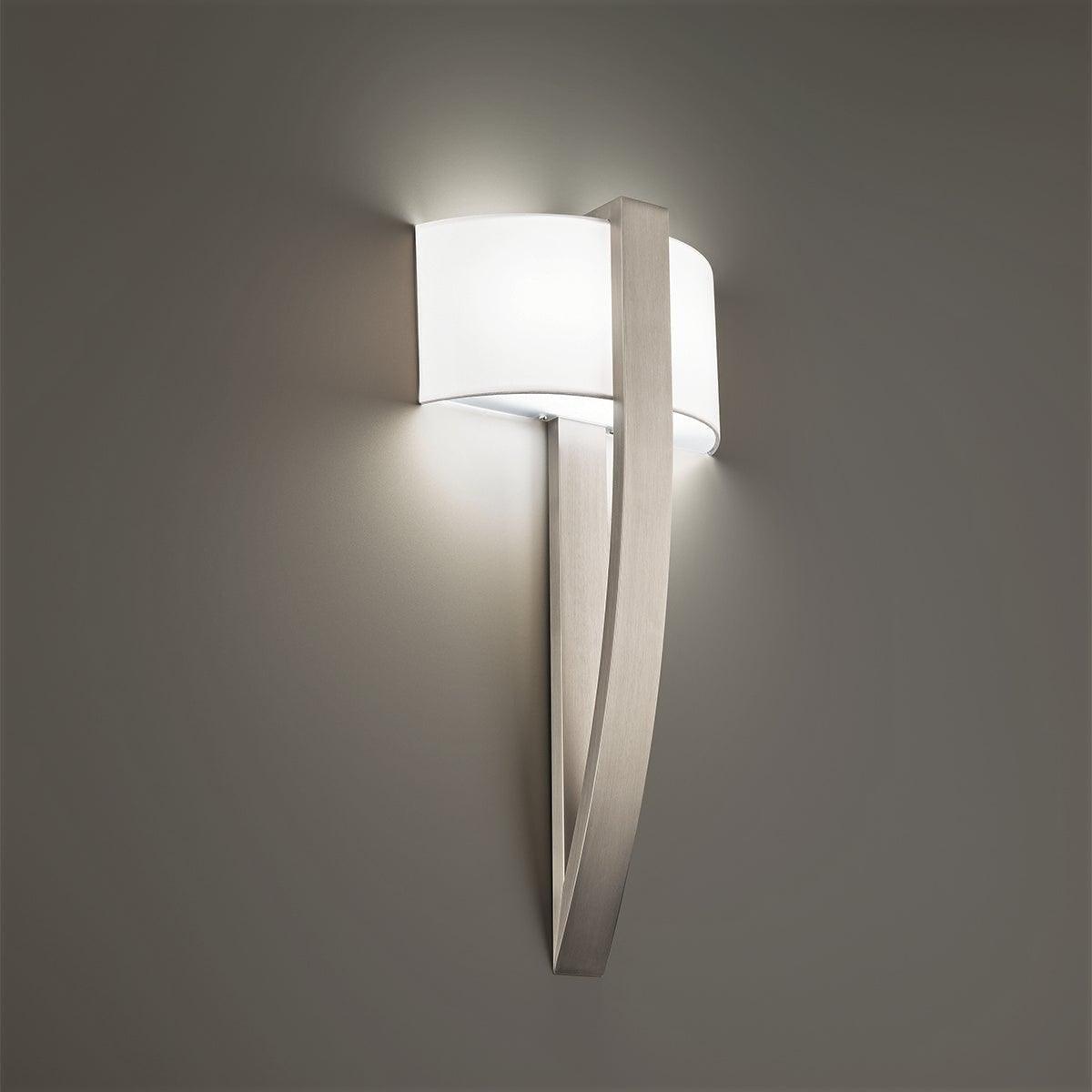 Modern Forms - Curvana LED Wall Light - WS-60120-BN | Montreal Lighting & Hardware