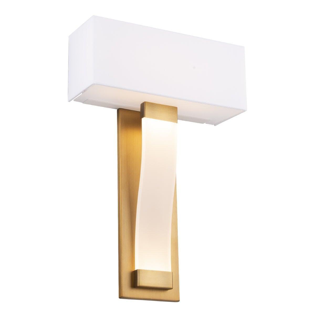 Modern Forms - Diplomat LED Wall Sconce - WS-70018-AB | Montreal Lighting & Hardware