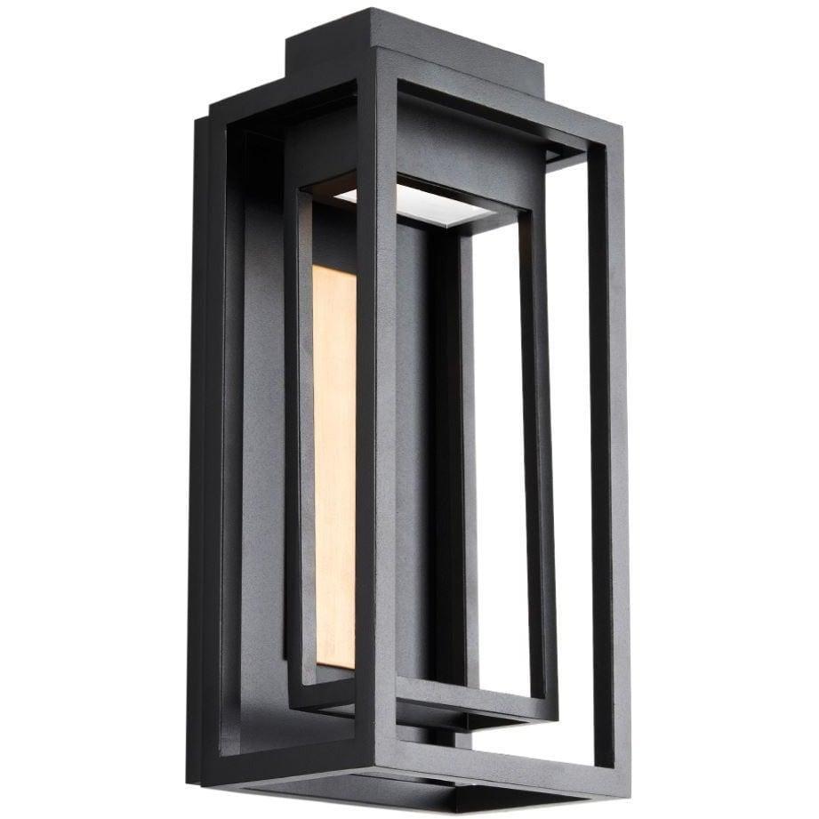 Modern Forms - Dorne LED Outdoor Wall Mount - WS-W57018-BK/AB | Montreal Lighting & Hardware