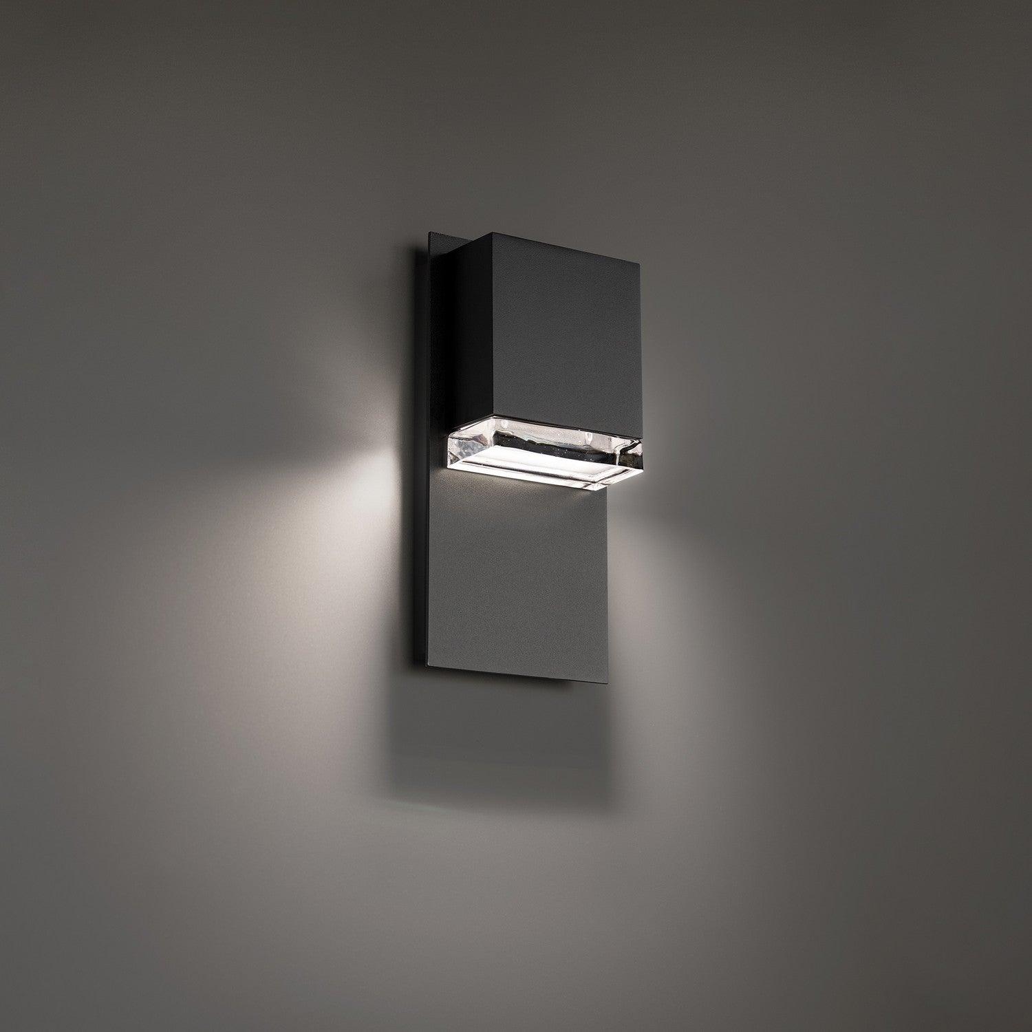 Modern Forms - Draped LED Outdoor Wall Sconce - WS-W60412-30-BK | Montreal Lighting & Hardware
