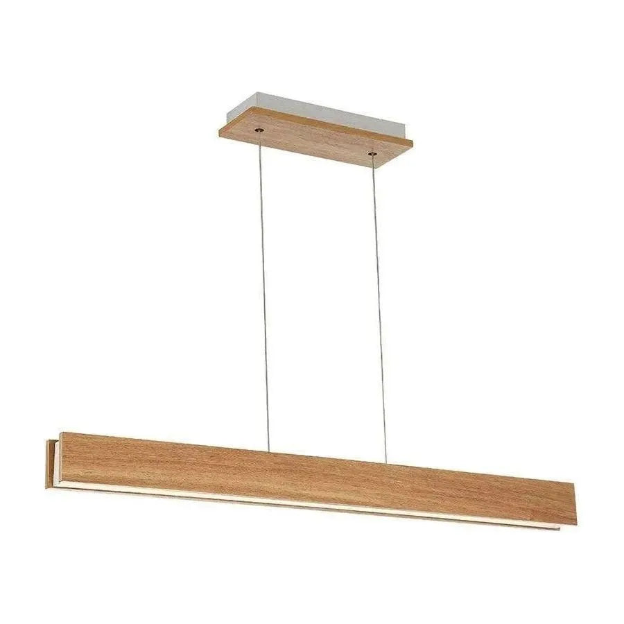 Modern Forms - Drift LED Linear Pendant - PD-58738-WAL | Montreal Lighting & Hardware