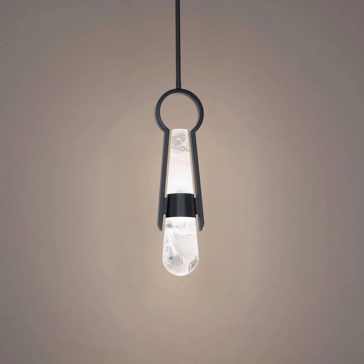 Modern Forms - Ezra LED Mini Pendant - PD-96318-BK | Montreal Lighting & Hardware