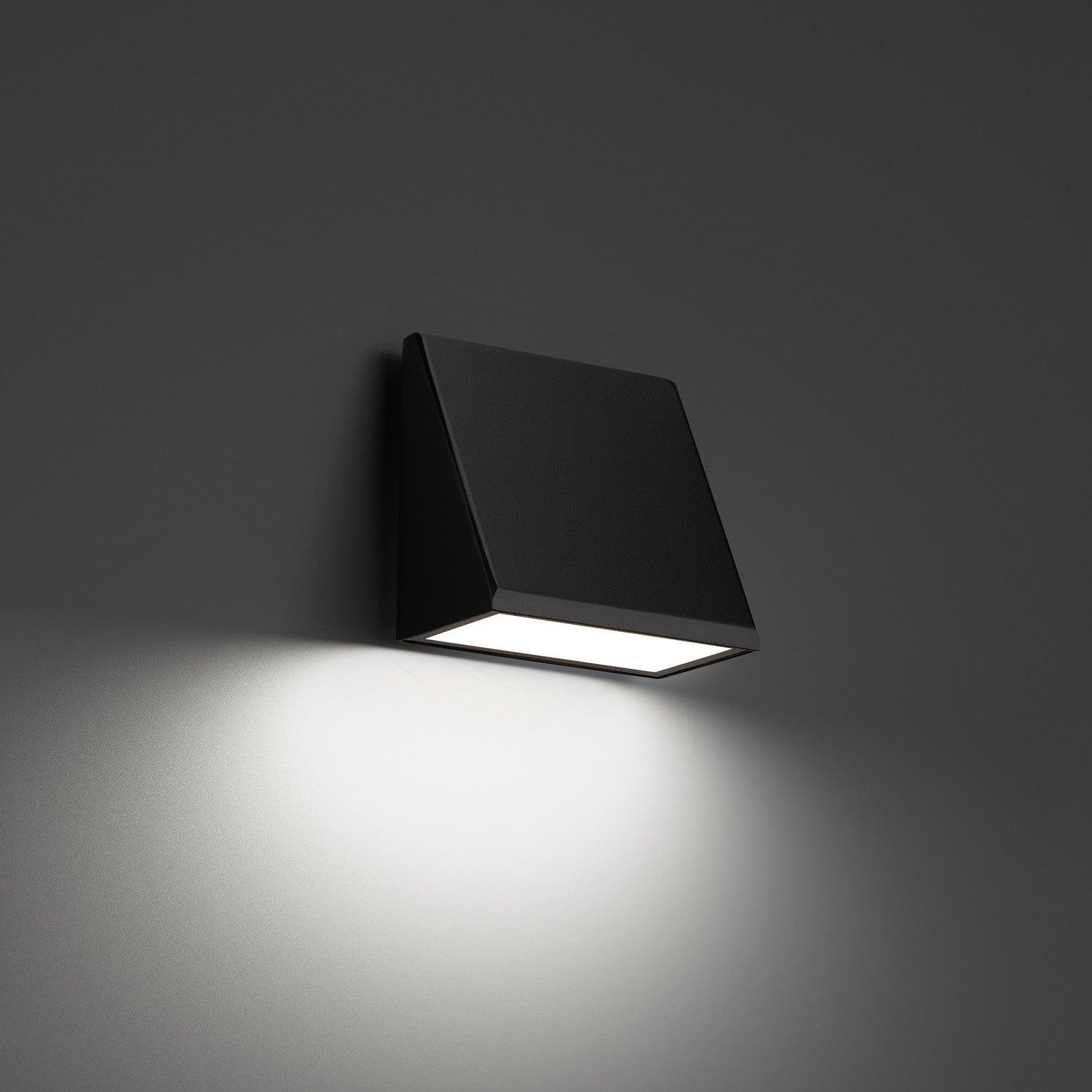 Modern Forms - Flue LED Outdoor Wall Sconce - WS-W36406-30-BK | Montreal Lighting & Hardware