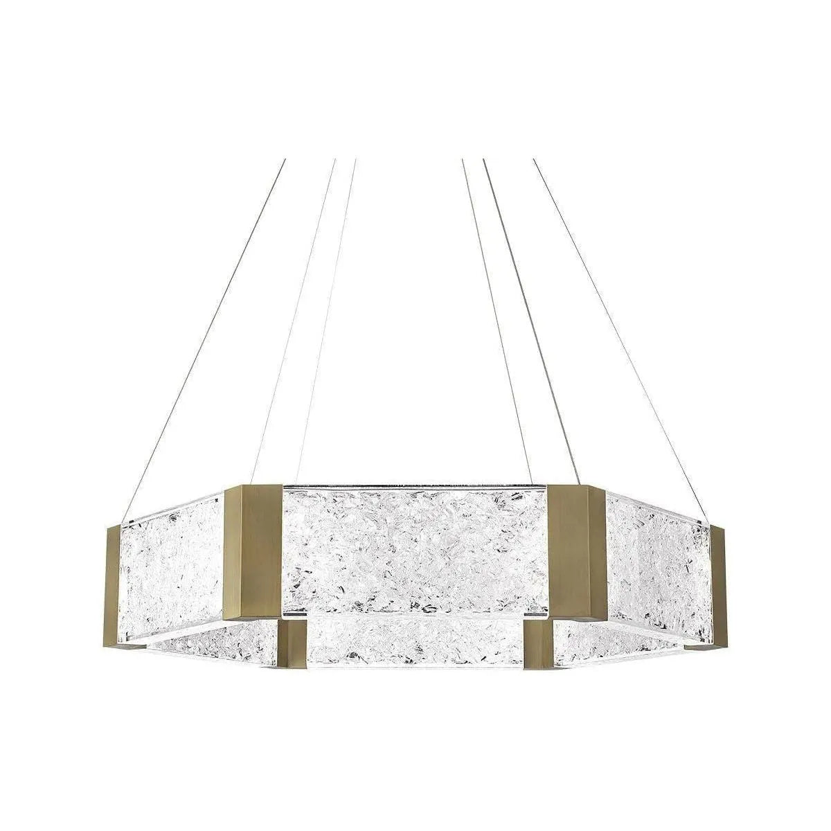 Modern Forms - Forever LED Chandelier - PD-76034-AB | Montreal Lighting & Hardware