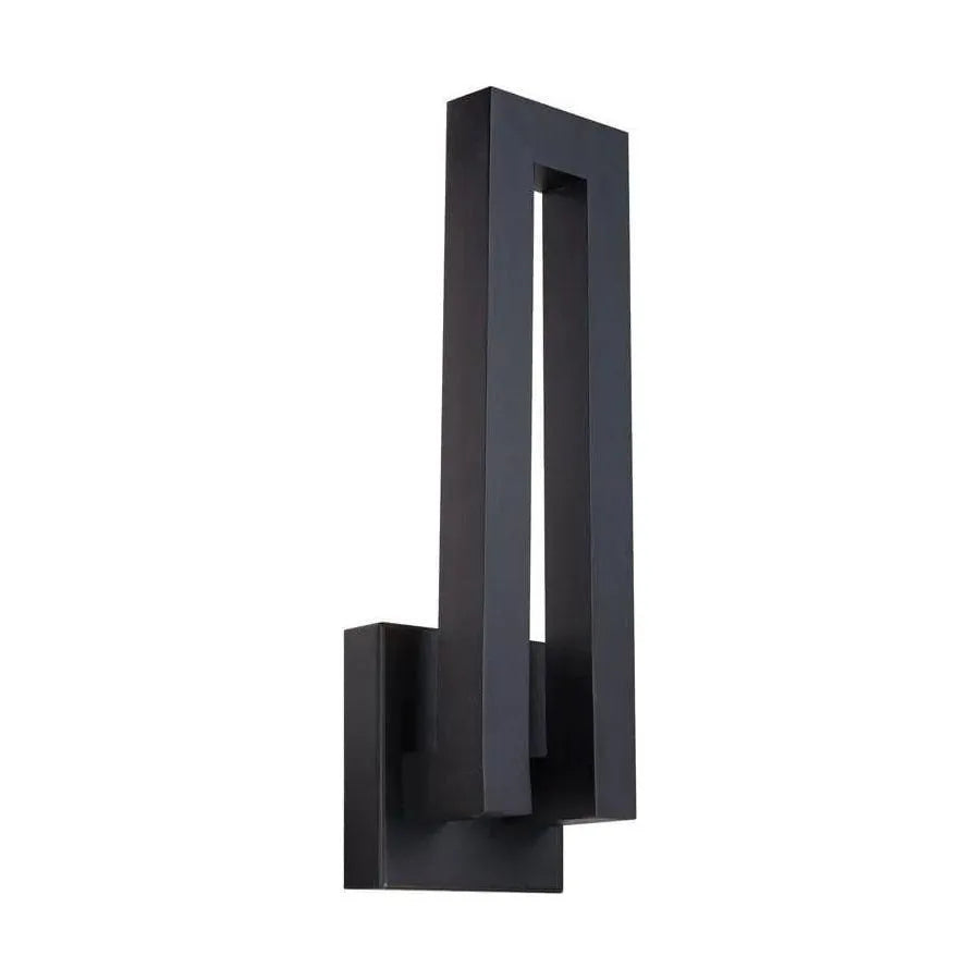 Modern Forms - Forq LED Outdoor Wall Mount - WS-W1718-BK | Montreal Lighting & Hardware