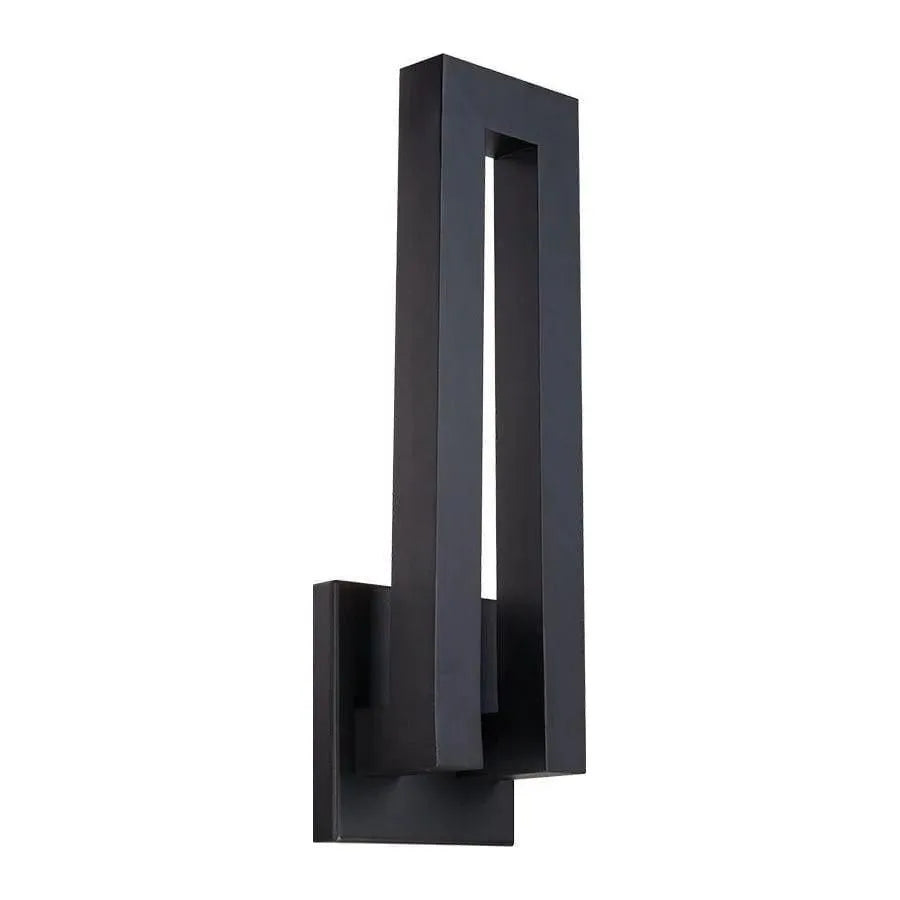 Modern Forms - Forq LED Outdoor Wall Mount - WS-W1718-BK | Montreal Lighting & Hardware