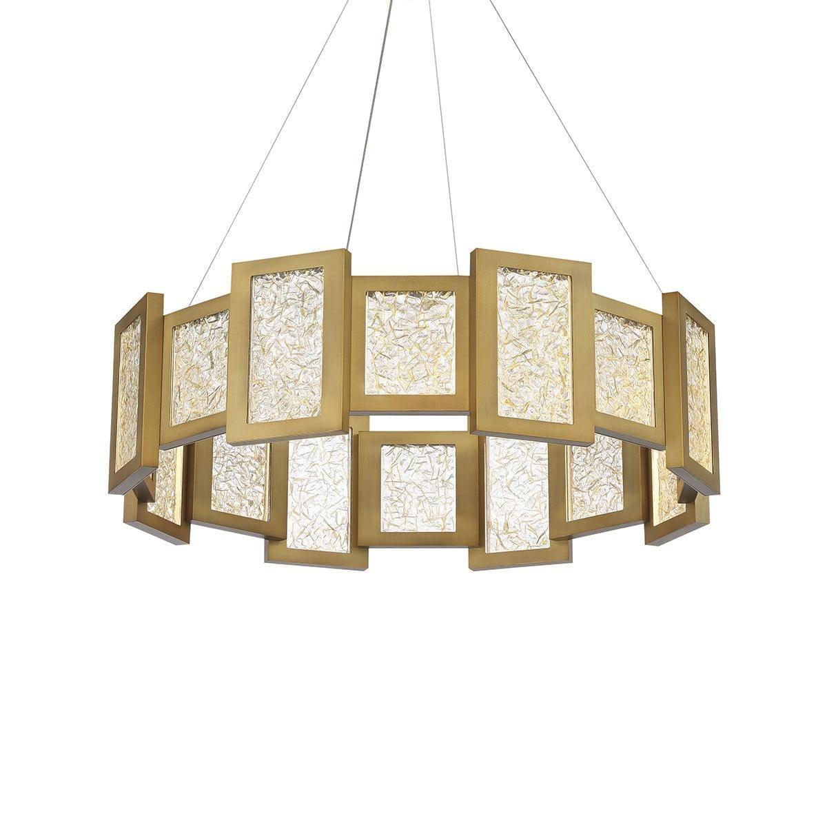 Montreal Lighting & Hardware - Fury LED Pendant by Modern Forms | Open Box - PD-66028-AB-OB | Montreal Lighting & Hardware