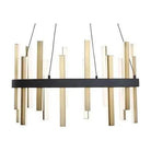 Modern Forms - Harmonix LED Pendant - PD-87924-BK/AB | Montreal Lighting & Hardware
