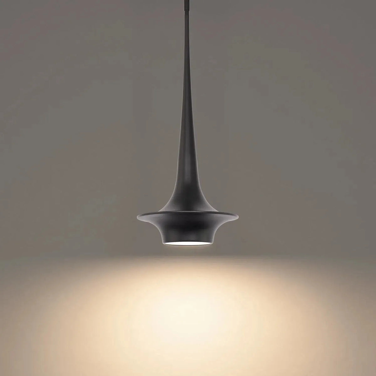 Modern Forms - Hugo LED Mini Pendant - PD-20324-BK | Montreal Lighting & Hardware