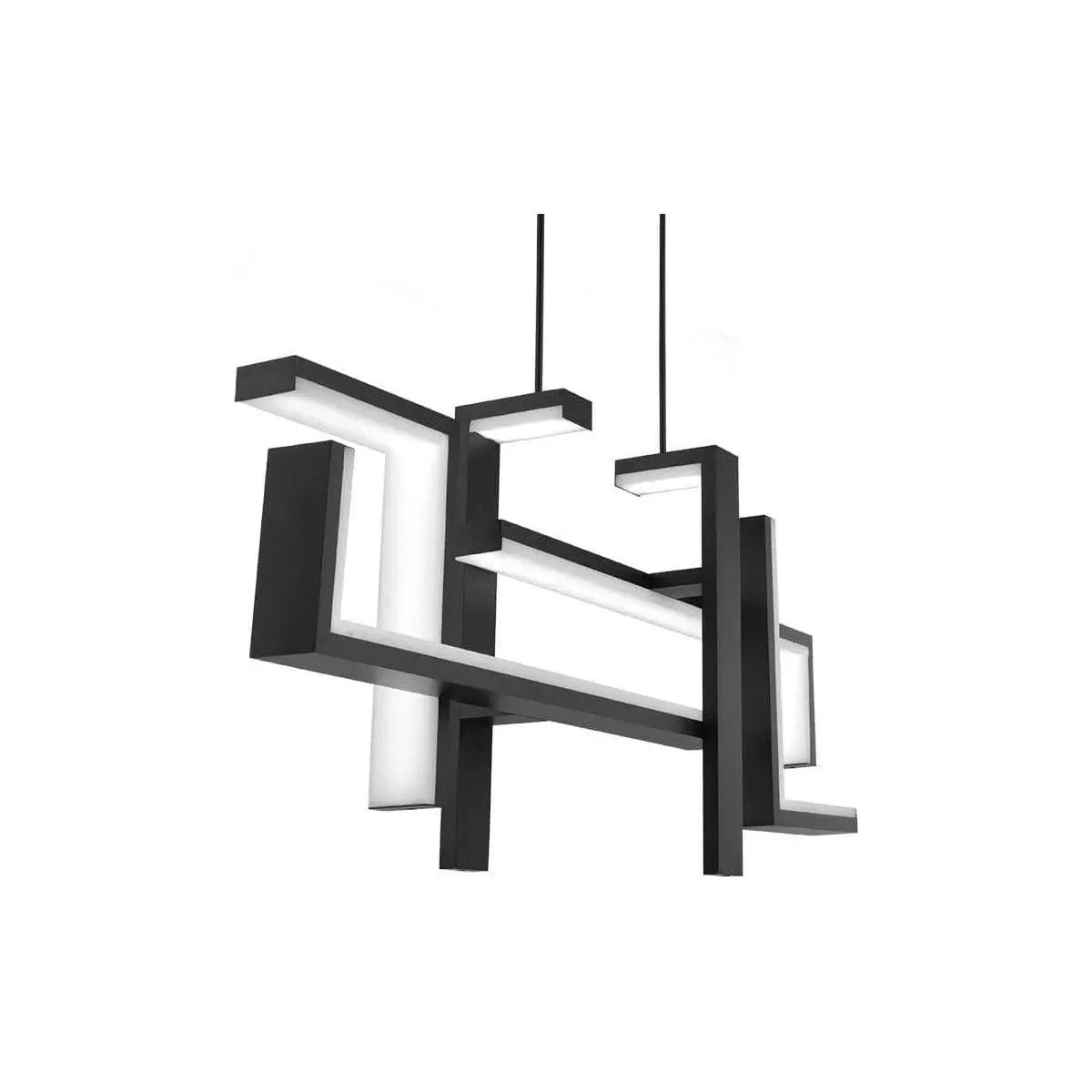 Modern Forms - Jackal LED Linear Pendant - PD-80056-BK | Montreal Lighting & Hardware