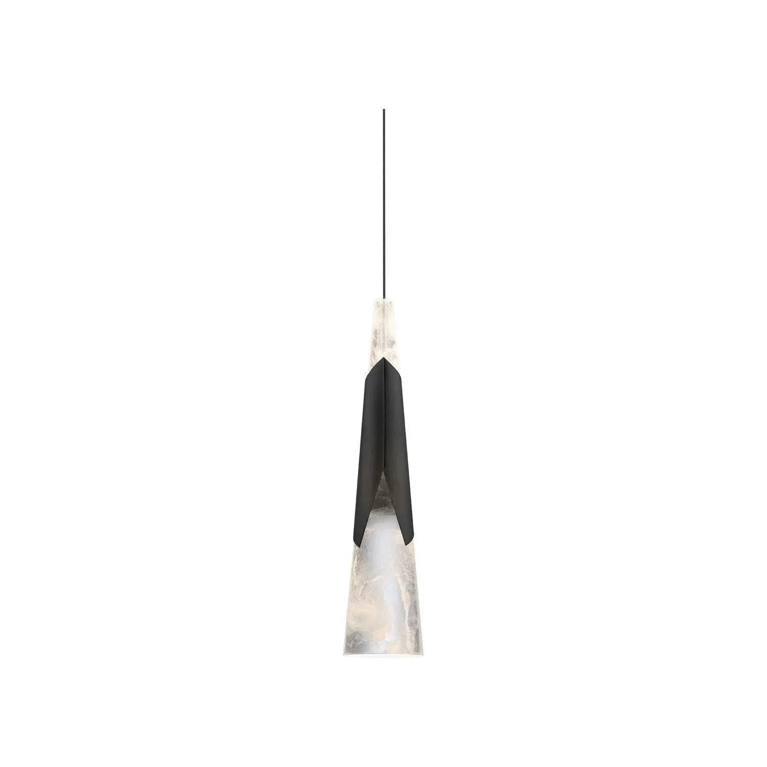 Modern Forms - Kilt LED Mini Pendant - PD-44416-30-BK | Montreal Lighting & Hardware