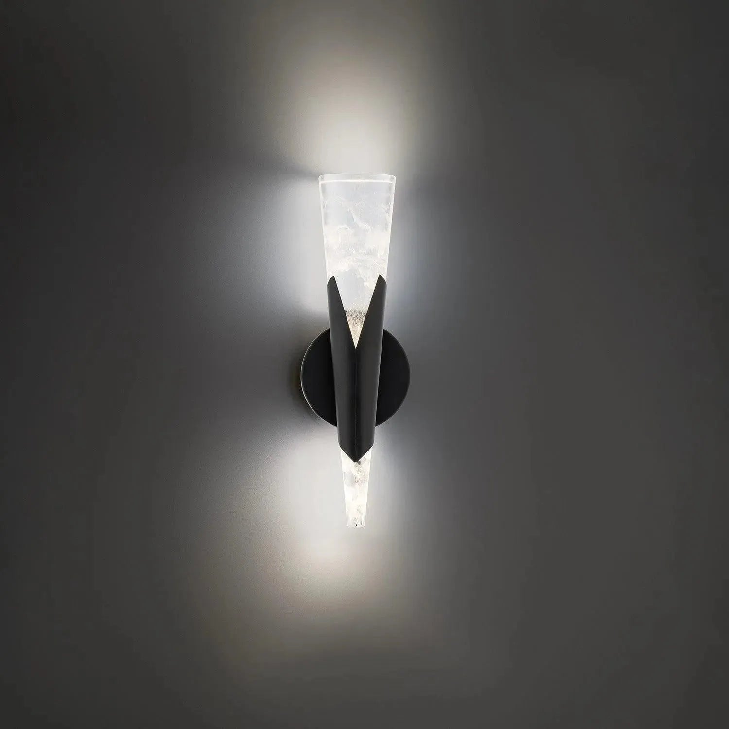 Modern Forms - Kilt LED Wall Sconce - WS-44416-30-BK | Montreal Lighting & Hardware