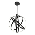Modern Forms - Kinetic LED Chandelier - PD-61738-BK | Montreal Lighting & Hardware