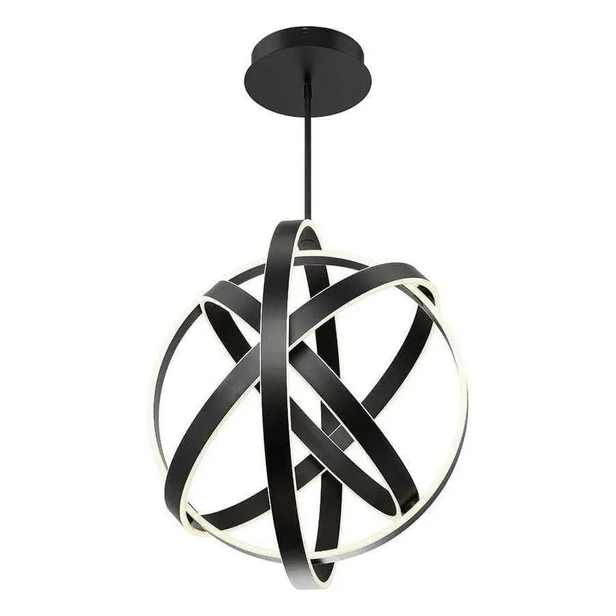 Modern Forms - Kinetic LED Pendant - PD-61728-BK | Montreal Lighting & Hardware