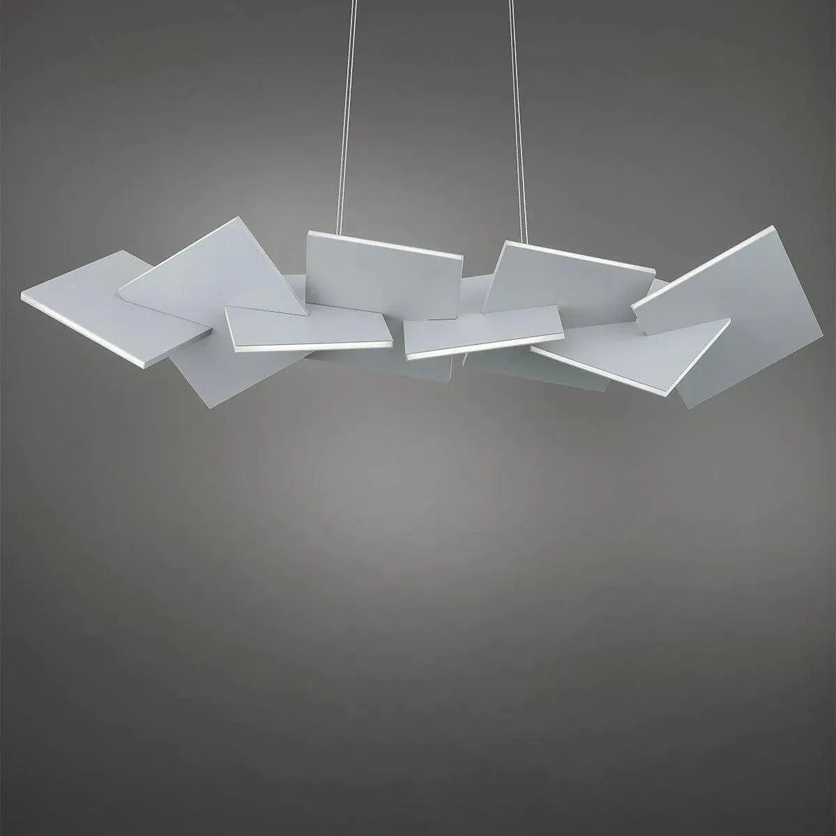 Modern Forms - Konstrukt LED Chandelier - PD-80048-BK | Montreal Lighting & Hardware