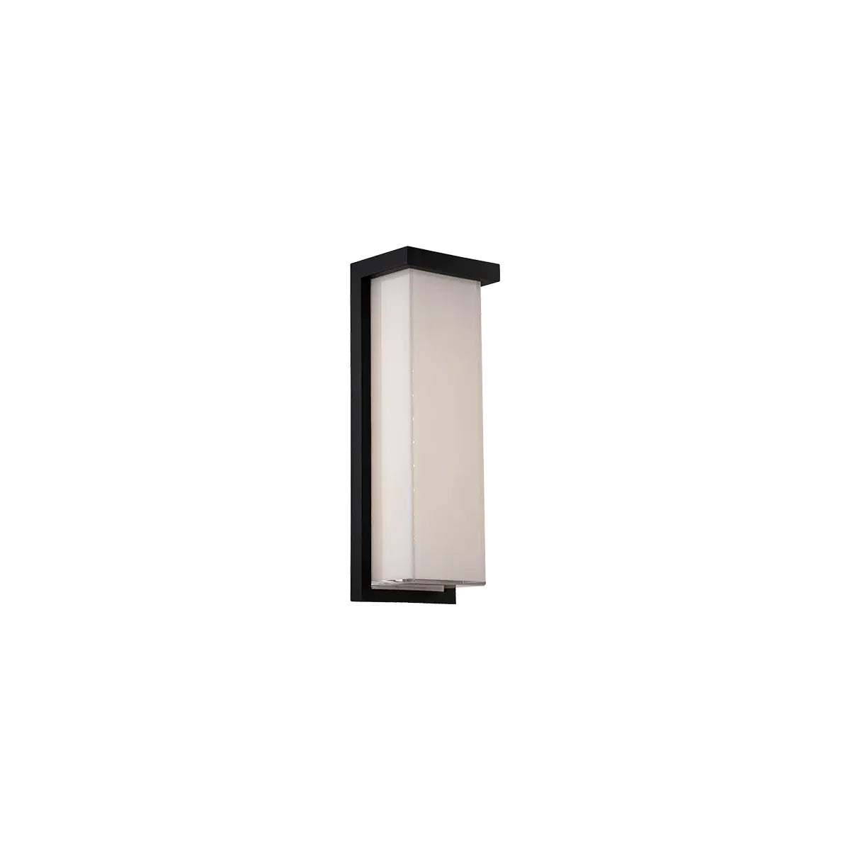 Modern Forms - Ledge LED Outdoor Wall Sconce - WS-W1414-27-BK | Montreal Lighting & Hardware