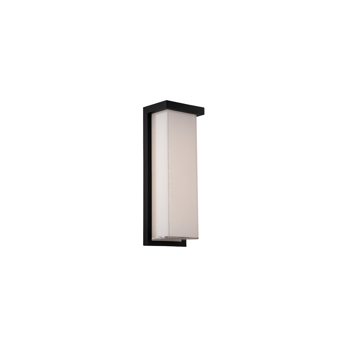 Modern Forms - Ledge LED Outdoor Wall Sconce - WS-W1414-27-BK | Montreal Lighting & Hardware